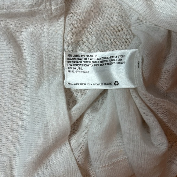 UNIVERSAL THREAD White Crisscross Tank Womens Small - Picture 4 of 4